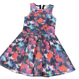 Girls dress floral Easter dress size 5T kidpik size XS